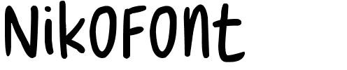 NikoFont Regular.ttf