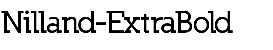 Nilland-ExtraBold Regular.ttf