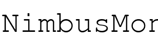 NimbusMonL Regular.ttf