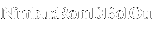 NimbusRomDBolOu1 Regular.ttf