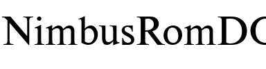 NimbusRomDCY Regular.ttf