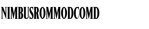 NimbusRomModComD Regular.ttf