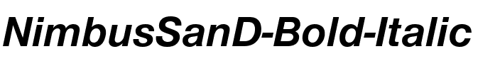 NimbusSanD Bold Italic.ttf