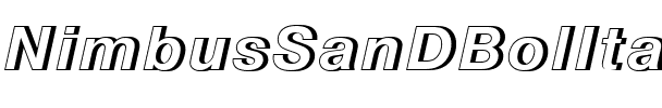 NimbusSanDBolItaRe1 Regular.ttf