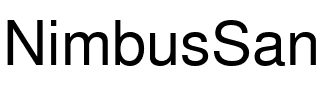 NimbusSanL Regular.ttf