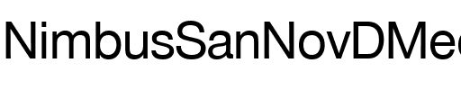 NimbusSanNovDMed Regular.ttf