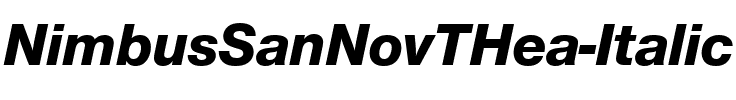 NimbusSanNovTHea Italic.ttf
