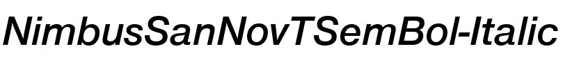 NimbusSanNovTSemBol Italic.ttf