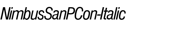 NimbusSanPCon Italic.ttf