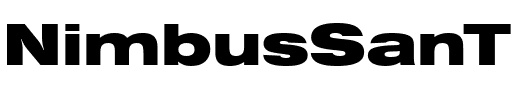 NimbusSanTBlaExt Regular.ttf