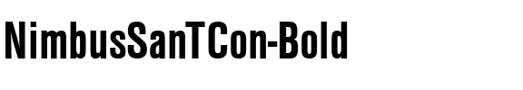 NimbusSanTCon Bold.ttf