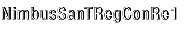 NimbusSanTRegConRe1 Regular.ttf