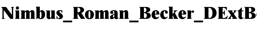 Nimbus Roman Becker DExtBol Regular.ttf
