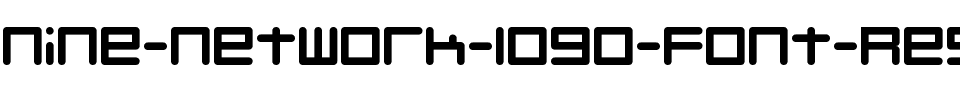 Nine Network logo font Regular.ttf