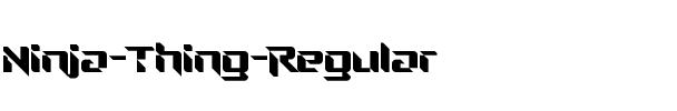 Ninja Thing Regular.ttf