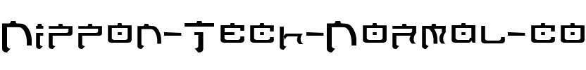 Nippon Tech Normal.ttf
