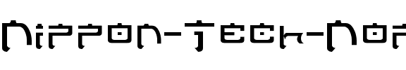Nippon Tech Normal.ttf