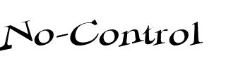 No Control Regular.ttf