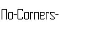 No Corners  Regular.ttf