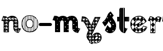 No Mystery Normal.ttf