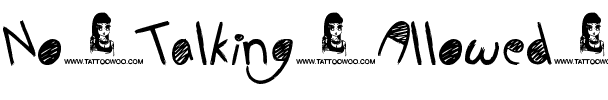 No Talking Allowed  Normal.ttf