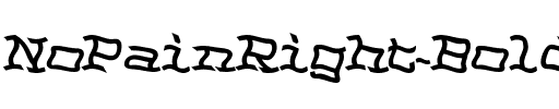 NoPainRight Bold.ttf