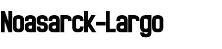 Noasarck Largo Regular.otf