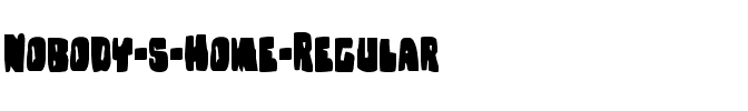 Nobody’s Home Regular.ttf