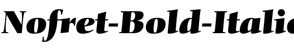 Nofret Italic.ttf
