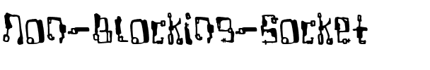Non Blocking Socket Regular.ttf