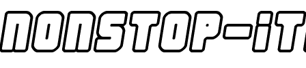Nonstop italic Regular.ttf