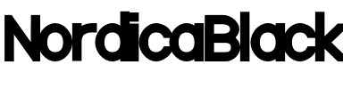 Nordica Black.otf