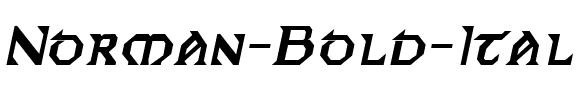 Norman Bold Italic.ttf