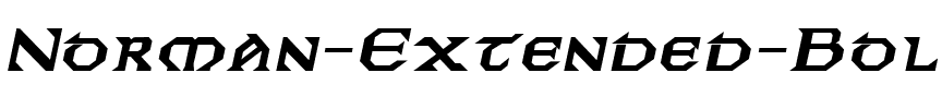 Norman-Extended Bold Italic.ttf