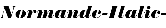 Normande It BT Italic.ttf