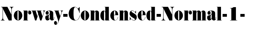 Norway-Condensed Normal.ttf