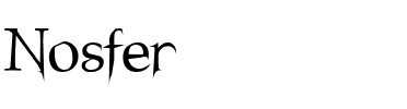Nosfer Regular.ttf