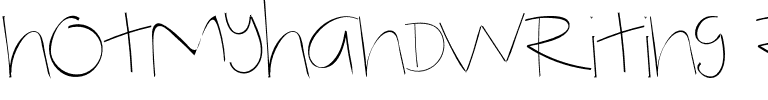 Not My Handwriting Regular.otf