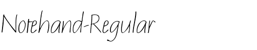 Notehand Regular.ttf