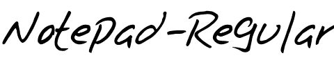 Notepad Regular.ttf