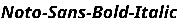 Noto Sans Bold Italic.ttf