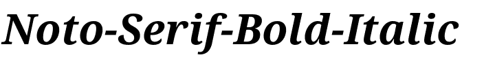 Noto Serif Bold Italic.ttf