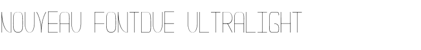 Nouveau Fontdue UltraLight.ttf
