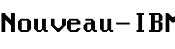 Nouveau IBM Medium.ttf