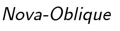 Nova Oblique.ttf