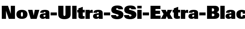 Nova Ultra SSi Extra Black.ttf