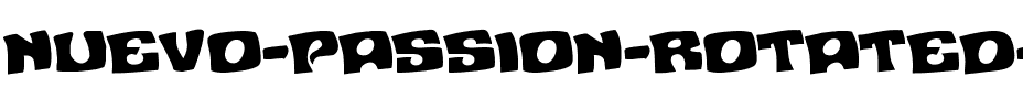 Nuevo Passion Rotated Regular.ttf