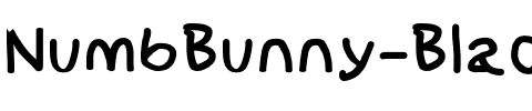 NumbBunny Bk.otf