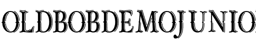 OLD BOB DEMO JUNIOR Regular.otf