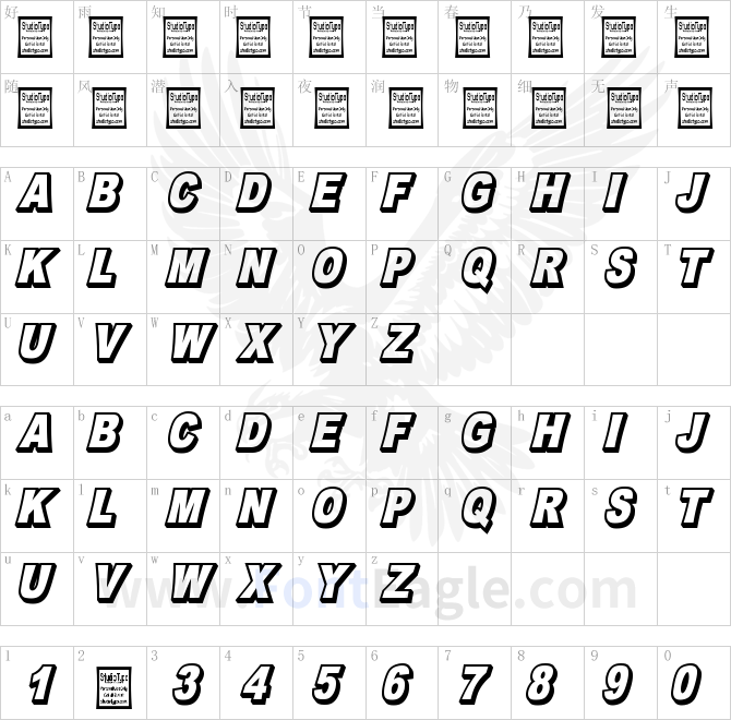 OMNIBLACK-Outline-Italic